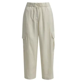 Milano Italy naisten housut, CARGOPANTS SAND Hiekka