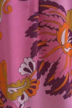 Milano Italy naisten pusero, BLOUSE BARBIE PRINT Pinkki Kuosi