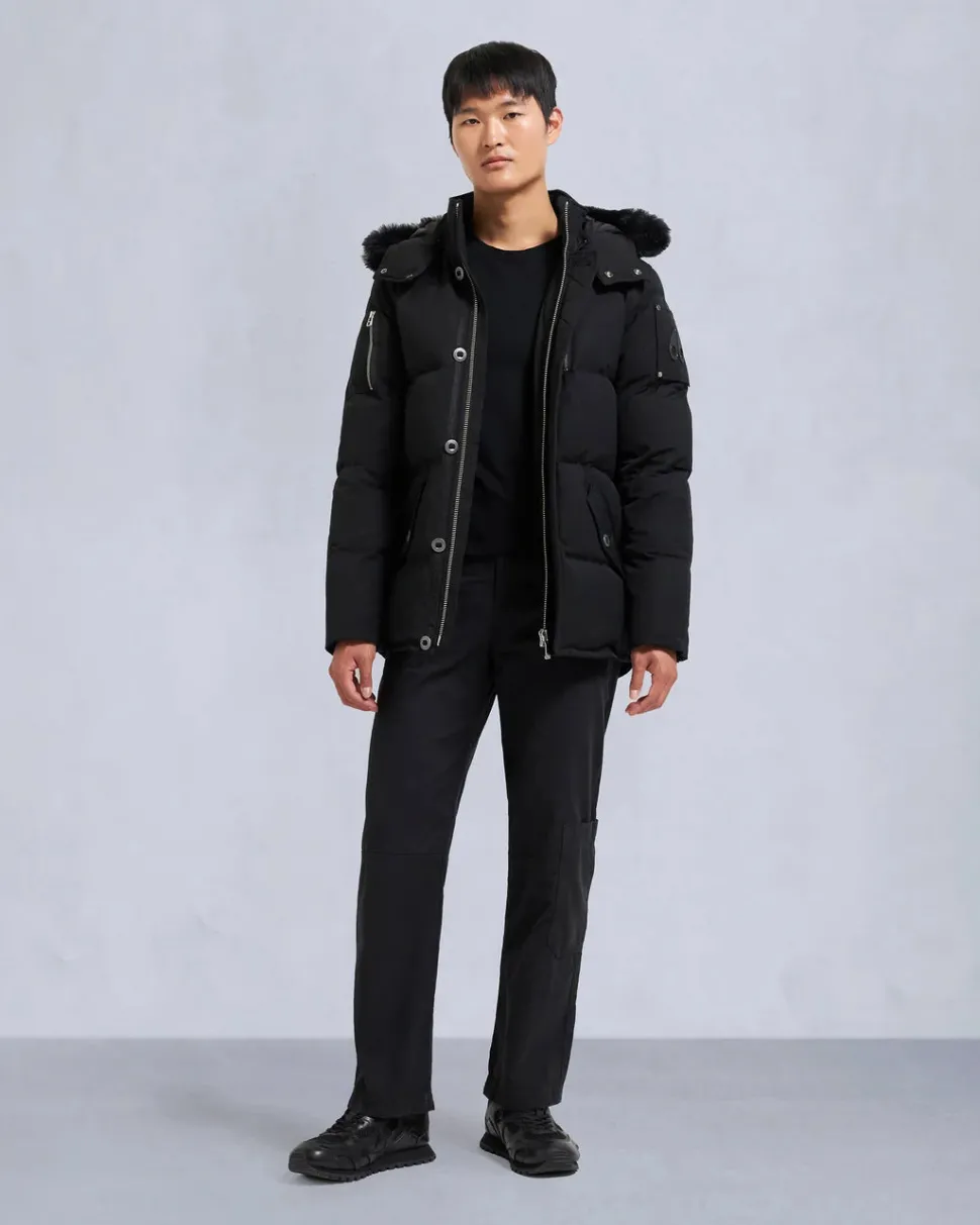 Moose Knuckles Miesten Talvitakki, ORIGINAL 3Q JACKET NEOSHEAR Musta