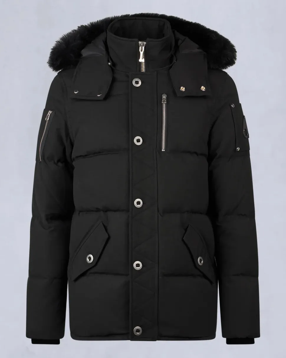 Moose Knuckles Miesten Talvitakki, ORIGINAL 3Q JACKET NEOSHEAR Musta