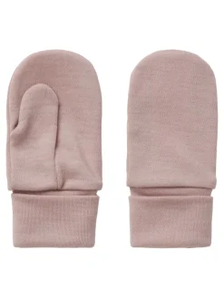 Name It lasten lapaset, NMFWILLIT WOOL MITTENS W/THUMB Vaaleanpunainen