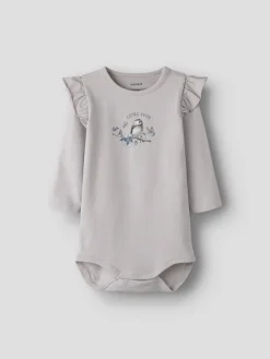 Name It body NBFBIRDY LS BODY, vaalea lila
