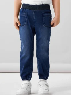 Name It farkut, NMFBELLA SHAPED R JEANS 1395 Sininen, Indigo