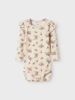 Name It lasten body, NBFRLINE M LS BODY Beige Kuosi