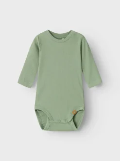 Name It lasten body, NBNORRO LS BODY Vaaleanvihreä
