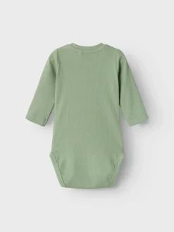 Name It lasten body, NBNORRO LS BODY Vaaleanvihreä