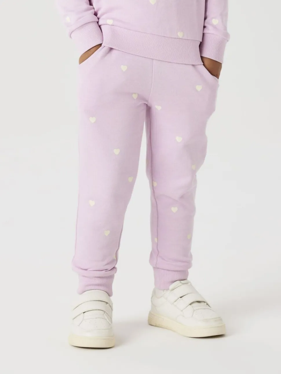 Name It lasten collegehousut, NMFVALBA SWEATPANT Vaaleanpunainen