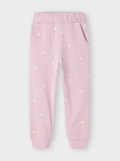 Name It lasten collegehousut, NMFVALBA SWEATPANT Vaaleanpunainen