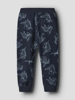 Name It lasten collegehousut, NMMVARON AOP SWEATPANT Tummansininen