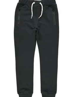 Name It Lasten Collegehousut, Kids Nithonk Brushed Musta