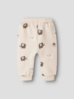 Name It lasten collegehousut, NBNOHAPI SWEAT PANT BRU Beige