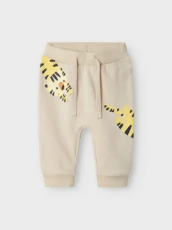 Name It lasten collegehousut, NBMHACK LIGHT SWEAT PANT UNB Vaalea Beige