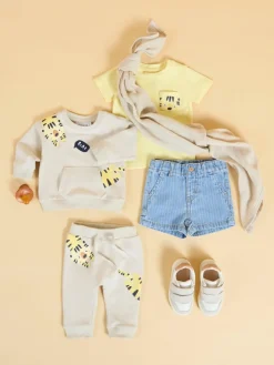 Name It lasten collegehousut, NBMHACK LIGHT SWEAT PANT UNB Vaalea Beige