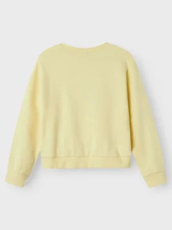 Name It lasten college, NKFTEKA LS REG SWEAT Keltainen