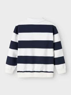 Name It lasten college, NKMLEOPOLD LS REG SWEATSHIRT Valkoinen