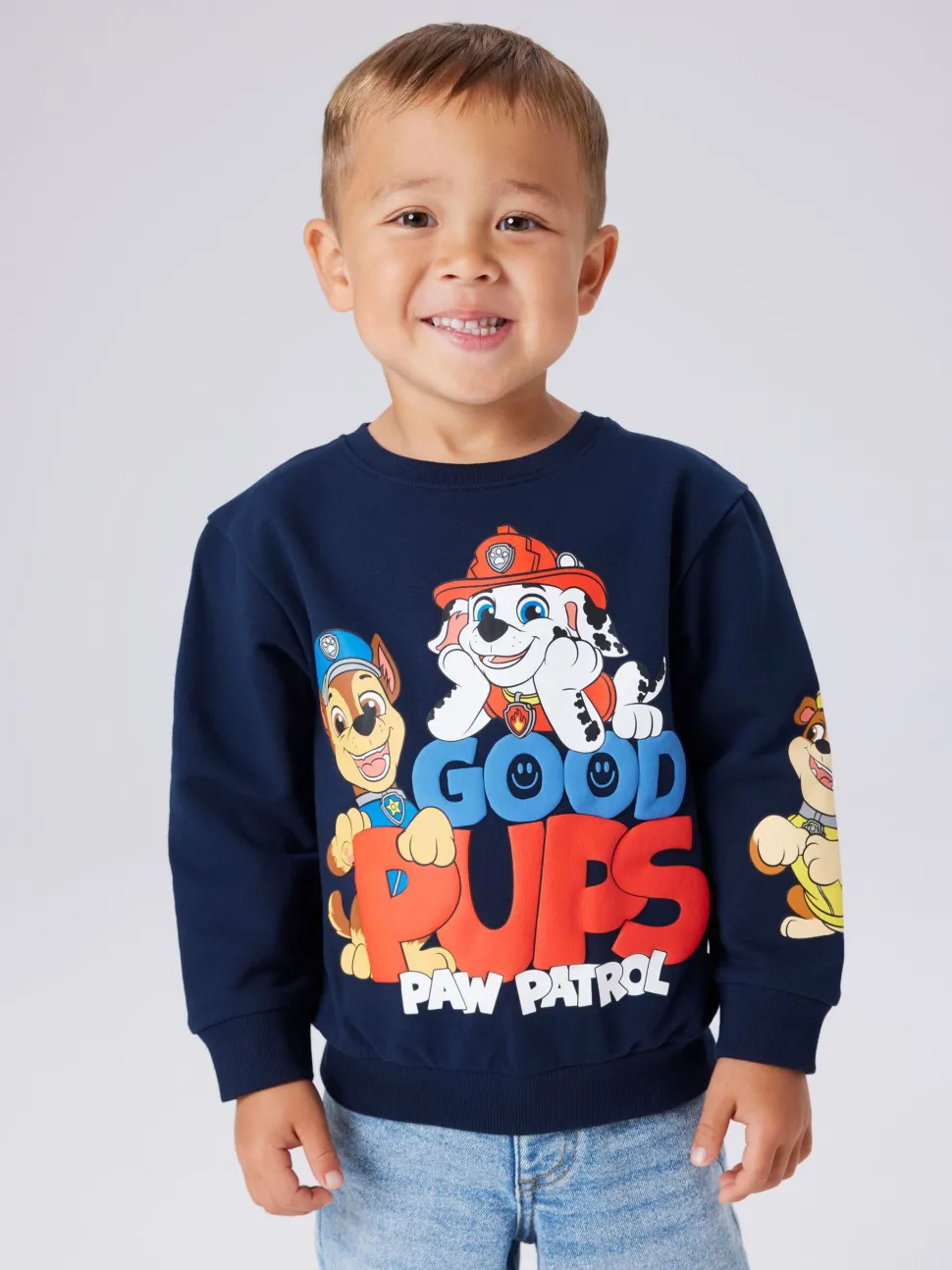 Name It lasten collegepaita NMMJEEP PAW NREG SWEAT BRU NOOS, tummansininen