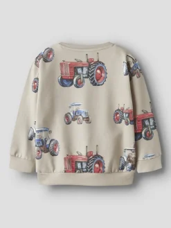 Name It lasten collegepusero, NMMLUDVIG SWEATSHIRT Beige