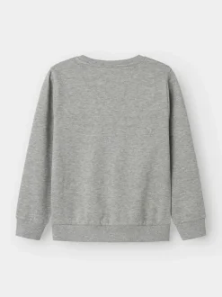 Name It lasten collegepusero, NKMVIMO LS SWEATSHIRT Vaaleanharmaa