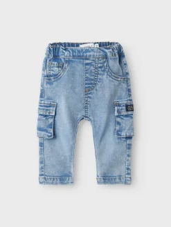 Name It lasten farkut, NBMBEN BAGGY CARGO JEANS Indigo