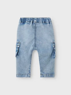 Name It lasten farkut, NBMBEN BAGGY CARGO JEANS Indigo