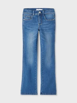 Name It lasten farkut, NKFPOLLY SKINNY BOOT JEANS 1142 Sininen, Indigo