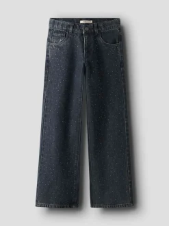 Name It lasten farkut NKFROSE WIDE RHINE JEANS, musta
