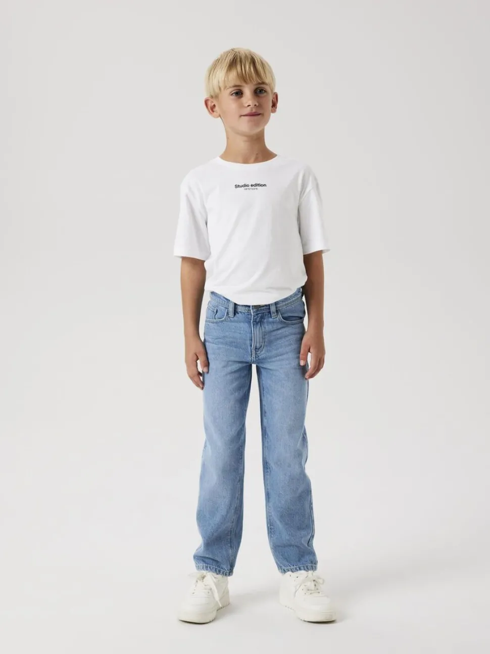 Name It lasten farkut, NKMRYAN STRAIGHT JEANS 5950 Vaaleansininen