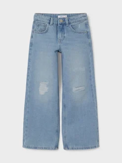 Name It, Lasten Farkut, Rose Hw Wide Jeans Vaaleansininen