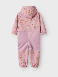 Name It Lasten Haalari, NMFALFA08 SOFTSHELL SUIT NOOS Vaaleanpunainen Kuosi