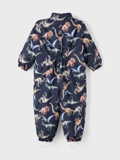 Name It Lasten Haalari, NMMSNOW10 SUIT DINO DREAM NOOS Sininen Kuosi