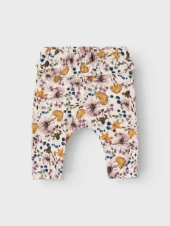 Name It lasten housut, NBFRESTA PANT Valkopohjainen Kuosi