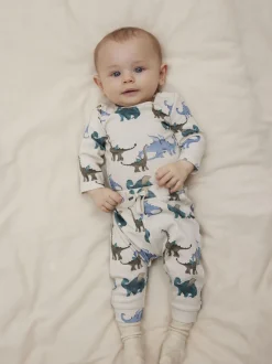 Name It lasten housut, NBMDRAGON PANT Valkopohjainen Kuosi