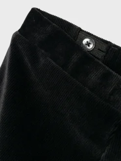 Name It Lasten Housut, NKFORINGE BOOTCUT VEL PANT Musta