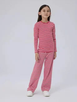 Name It Lasten Housut, NKFSURAJA STRAIGHT PANT NOOS Vaaleanpunainen