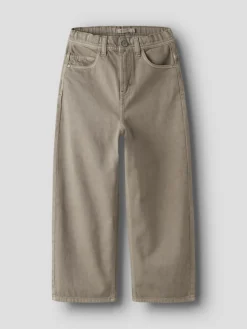 Name It lasten housut Nkmben X‑Skater Twill Pant, beige