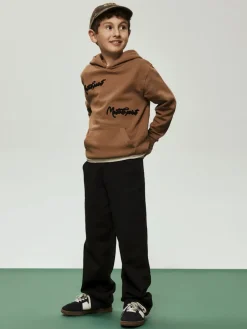 Name It lasten housut NKMTOM STRAIGHT SWEAT PANT, musta