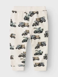 Name It Lasten Housut, NMMNIKLO REG SWEAT PANT Luonnonvalkoinen