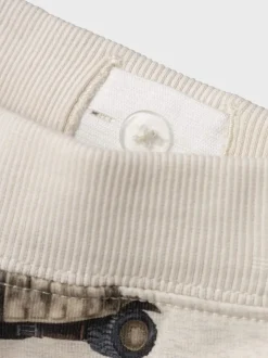 Name It Lasten Housut, NMMNIKLO REG SWEAT PANT Luonnonvalkoinen