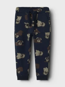 Name It lasten housut, NMMRASMUS REG SWEAT PANT Tummansininen