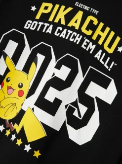 Name It lasten huppari, NKMJULI POKEMON SWEATSHIRT Musta