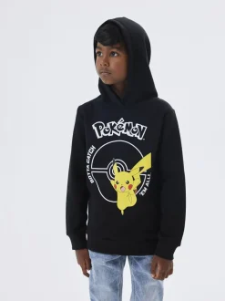 Name It lasten huppari, NKMNOSCAR POKEMON SWEAT Musta