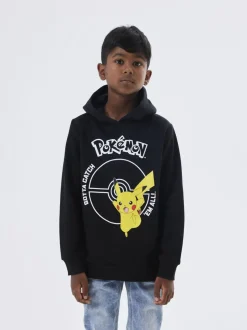 Name It lasten huppari, NKMNOSCAR POKEMON SWEAT Musta