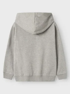Name It lasten huppari, NKMTEEDDY LS SWEAT Vaaleanharmaa