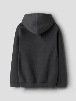 Name It lasten huppari, NKMVIMO ZIP SWEAT Tummanharmaa