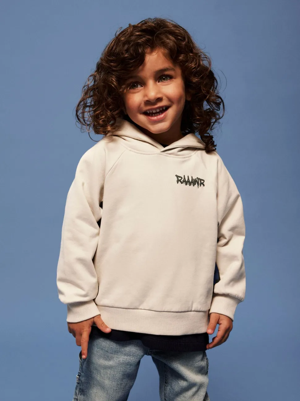 Name It lasten huppari NMMBENTU LS NREG, beige