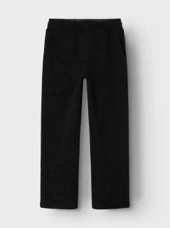 Name It lasten jerseyhousut, NKFROKA WIDE PANT Musta