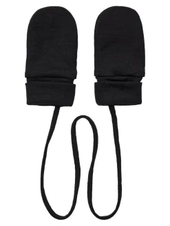 Name It lasten lapaset, NBFWILLIT WOOL MITTENS WO/THUMB Musta