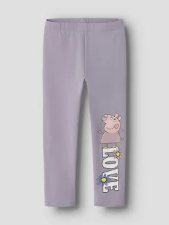 Name It lasten leggingsit NMFDAISY PEPPA LEGGING, violetti