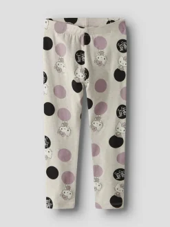 Name it Lasten leggingsit, NMFOBINA HELLOK LEGGING SKY BEIGE