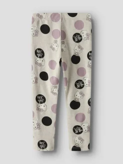 Name it Lasten leggingsit, NMFOBINA HELLOK LEGGING SKY BEIGE